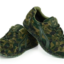 迷彩鞋厂家多威款07森林迷彩鞋跑步鞋部队训练鞋迷彩跑鞋部队鞋子