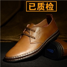 新款韩版系带男士休闲鞋商务正装皮鞋英伦日常休闲男鞋男承发同款