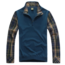 【贴牌】秋季新款男士长袖T桖长袖T桖男秋季新款翻领长袖15202