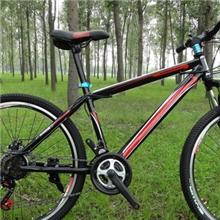 26高档山地自行车21速红马碟刹