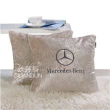 厂家定制高档钻石绒抱枕被靠垫被4S汽车抱枕商务礼品首选
