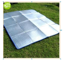 供应露营野营单面铝膜防潮垫野餐地席垫多功能铝膜垫帐篷垫子