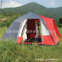 欧德仕正品EZ0805五秒搭收多人双门双层野营帐篷EZ0805天伦