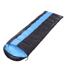 户外睡袋厂家直销信封可拼接成人睡袋秋冬野营睡袋批发1.8KG