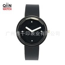 IS101工厂手表批发休闲简洁两针女表皮带圆形石英表女士礼品表