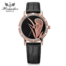 2013最新爆款时尚手表简约style女性手表喇叭花底纹