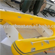 【朝阳船艇】玻璃钢橡皮艇7人充气橡皮艇25马力