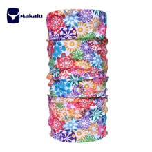 女款户外无缝魔术头巾户外用品