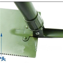 生产供应小号折叠锹多功能铁锹军锹户外园林铲钓鱼锹