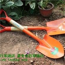 锰钢美式园林锹园艺铲车载工兵铲工兵锹种植钓鱼
