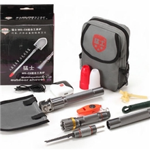 多吉藏獒铲四代猛士MS-C6户外i工兵铲工兵锹多功能铁锹