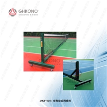 厂家专业生产JHKN-4015全移动式网球柱网球架移动轮式网球柱