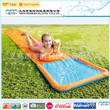 厂家定做充气滑水道PVC滑水道单人滑水道滑水道低价直销