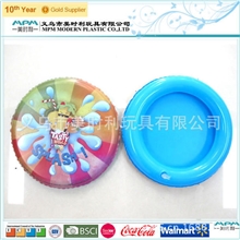 厂家供应充气飞盘PVC材料广告促销用品礼品飞盘