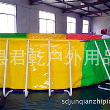 厂家直销：别墅游泳池/组装水池/移动水池/JQ--15平米支架泳池.