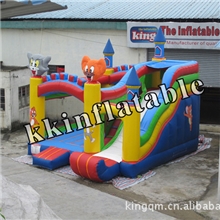 猫和老鼠组合儿童充气城堡