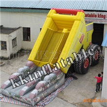广州厂家直销大中小型充气滑梯厂家直销拖车造型滑梯