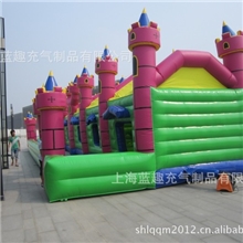 儿童充气城堡加厚pvc高品质风机