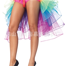 蓬蓬裙批发供应束身衣配裙慕泽情趣内衣厂家彩色尾巴裙半身裙