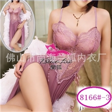 情趣内衣批发睡衣厂家性感流苏式典雅吊带家居睡衣装库存女睡裙