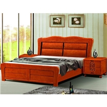 供应南康橡木家具宾馆双人实木1.8米家具厂批发