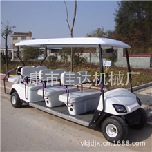 2013最热款8座铁扶手电动旅游观光车房产接待车景区接送车