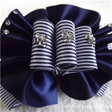 职业发网银行职员头花护士发饰职业发夹网花粗网发圈厂家直销