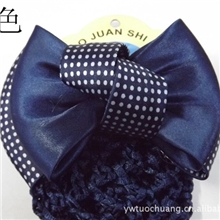 职业发夹头饰银行发网护士头花韩国空姐发饰网花