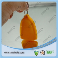 厂家直销智能卡/KF-14匙扣卡/非接触式IC卡，瑞福电子RFID可喷码