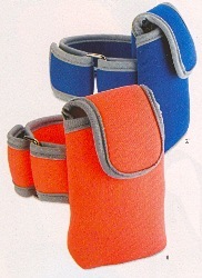 贴牌自动粘合口防震防水数码相机包手臂袋手臂包