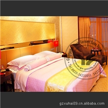 纯棉中高档耐洗耐磨酒店床上用品四件套厂家批发