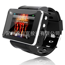 2012年新款手表手机触摸屏手写200万像素照相带蓝牙时尚腕表手机