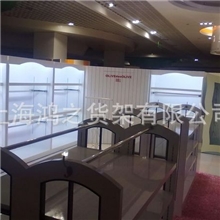 供应童装展柜展示柜设计定做展柜上海鸿之木质童装展柜展架