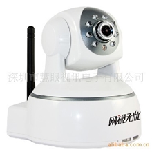 全功能型H.264压缩格式,无线红外双向语音,云台型网络摄像机