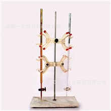 批量加工定制实验室器皿大理石滴定台和蝴蝶夹玻璃制品