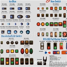 直流DC船型开关、直流按键开关、直流纽子开关、直流汽车开关