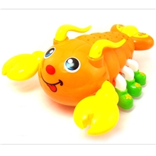 厂家直销智乐虾宝宝电动万向音乐灯光虾带投影功能