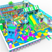 成都华益游乐造新款淘气堡约140平米淘气堡
