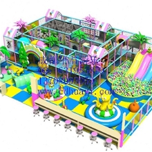 成都华益游乐造新款约168平米淘气堡