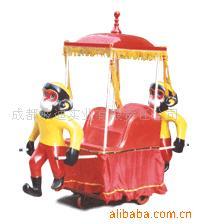 【17年品质保证】成都华益美观耐用猴抬轿电池车