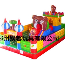 厂家直供2013新款熊出没充气蹦蹦床充气城堡充气滑梯充气跳床