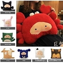 卡通十二星座12座抱枕靠垫手捂创意沙发靠枕抱枕圣诞生日礼物