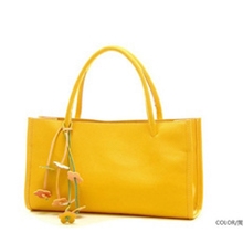 2013新款糖果色大容量花朵挂饰包包手提包单肩包女包批发厂家直销