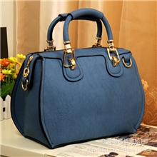 2012秋冬新款复古英伦风磨砂皮手提斜跨女潮包台州女包批发