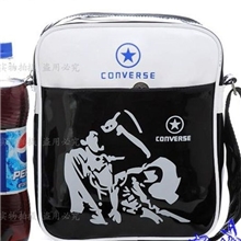 【香车树工厂直销】单肩包商务男包漆皮新款休闲包情侣包