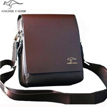 【淘宝代发货源】澳大利亚袋鼠男士商务休闲包休闲单肩包11436