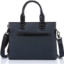 新款GUCC*商务男包韩版男士休闲牛皮手提包单肩包真皮公文包