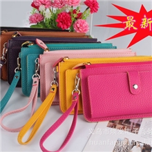 厂家直销女式拉链钱包批发多色女士手提钱包热卖爆款钱包