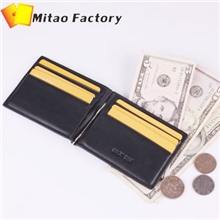 广州钱包批发/男士真皮钱夹一件代发/网店货源直销/加工定制皮具