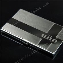 不锈钢名片夹，水晶滴胶名片夹，金属名片夹，镜面名片拉丝名片夹